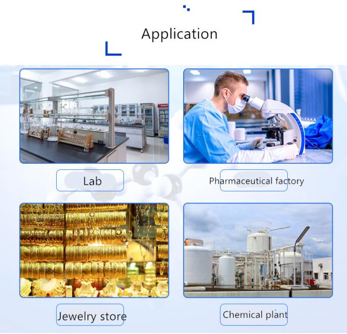 equilíbrio de contagem analítico eletrônico da escala de peso da joia do ouro da elevada precisão de 1200-10200g 0.01g 10
